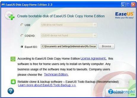 easeus disk copy