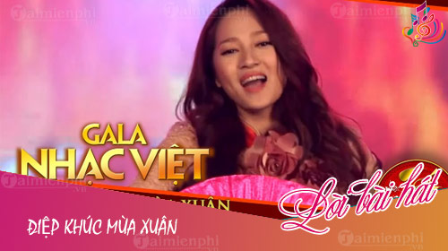 loi bai hat diep khuc mua xuan