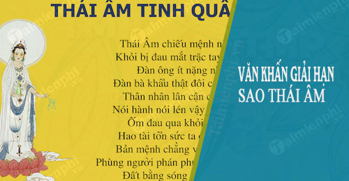 bai van khan cung le giai han sao thai am