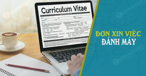 don xin viec danh may