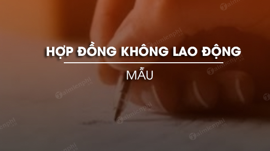 mau hop dong lao dong khong thoi han