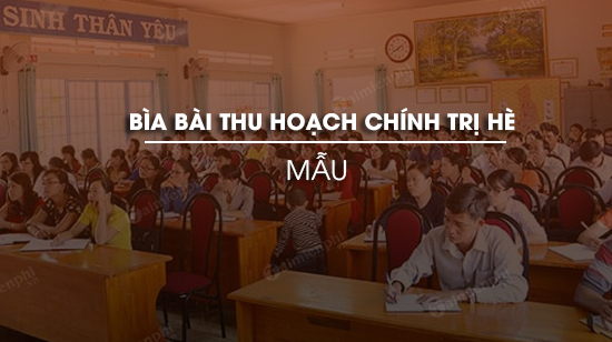 mau bia bai thu hoach chinh tri he
