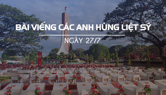bai vieng cac anh hung liet sy