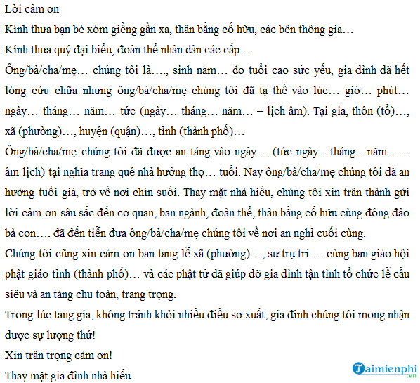 loi cam ta ngan gon nhat 1