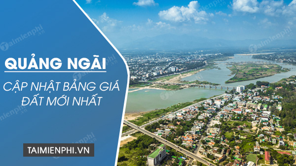 bang gia dat tinh quang ngai