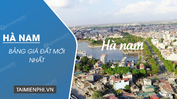 bang gia dat tinh ha nam