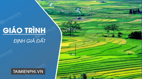 giao trinh dinh gia dat