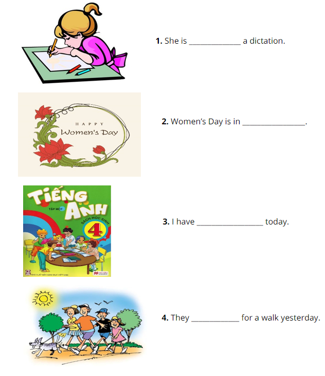 De thi Tieng Anh lop 4 ki 2 nam 2021