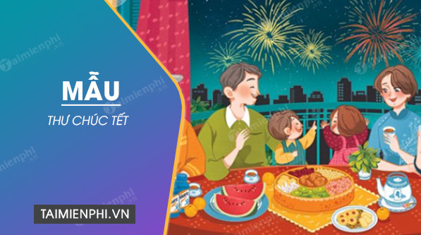 mau thu chuc tet