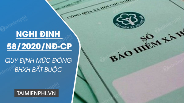nghi dinh 58 2020 nd cp
