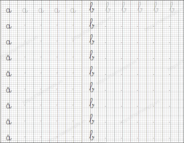 mau Bai tap chinh ta lop 1 ki 2