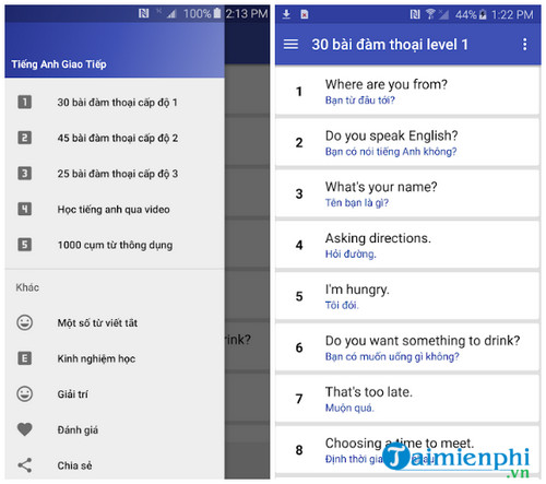 tieng anh giao tiep can ban