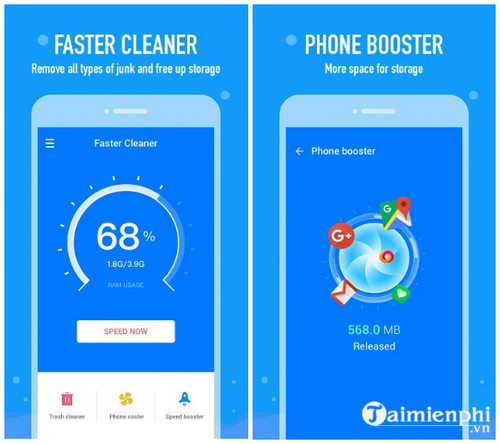 phone booster cache clean