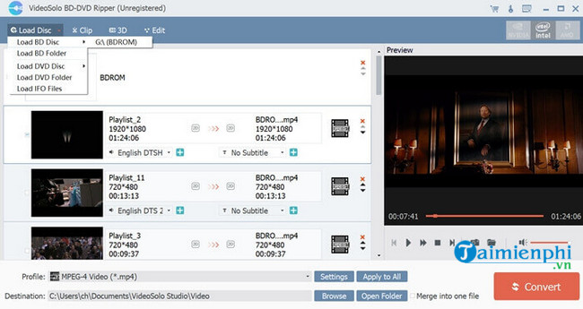 videosolo bd dvd ripper