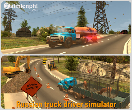 russian car driver zil 130