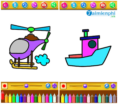 vehicles coloring book drawing book