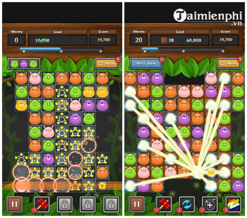jungle match puzzle