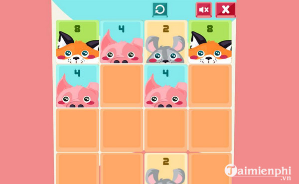 2048 animals edition