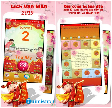 lich van nien 2019