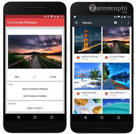 lock screen wallpaper