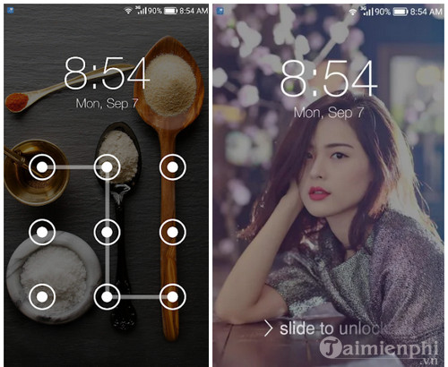 password lock screen