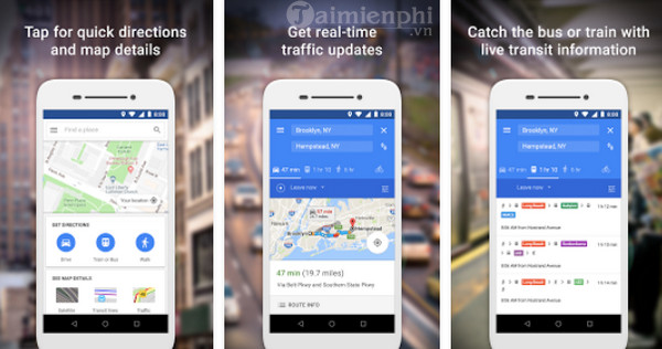 navigation for google maps go
