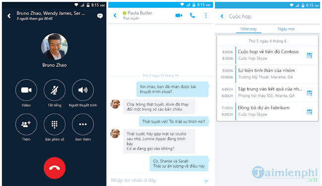 skype for business for android