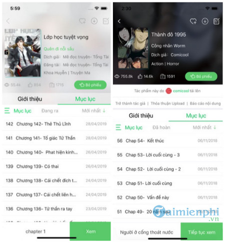 tải app mê đọc truyện