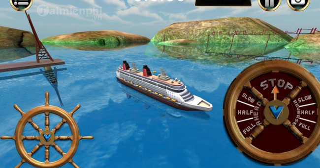 cruise ship 3d simulator