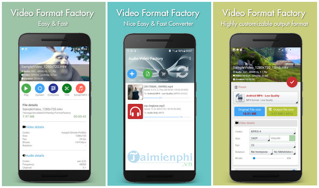 video format factory