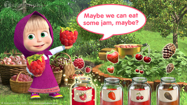 masha and the bear child games