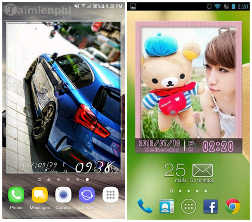 animated photo widget