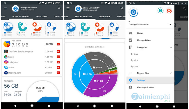 memory map cho android