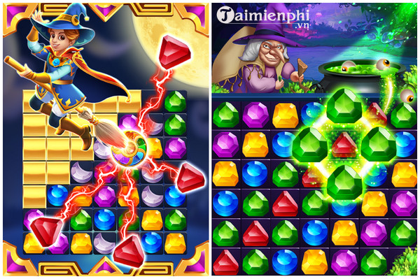 diamond witch legend puzzle