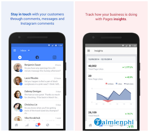 facebook pages manager