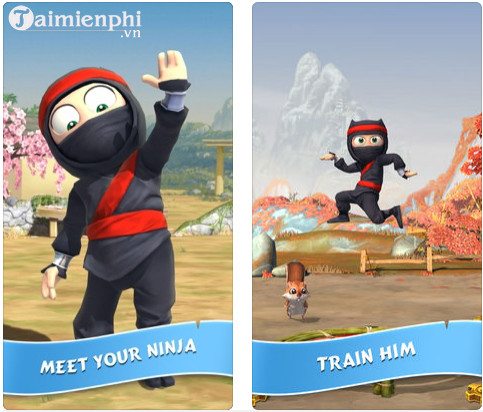 clumsy ninja