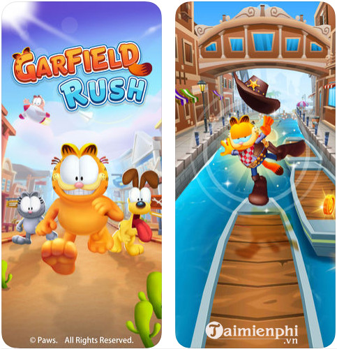garfield rush