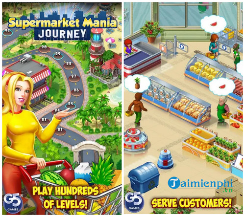 supermarket mania journey