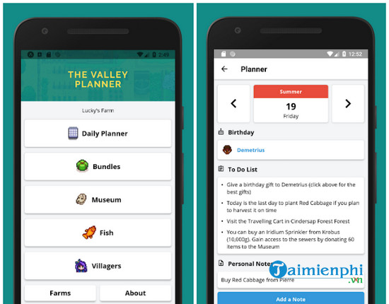 stardew valley planner