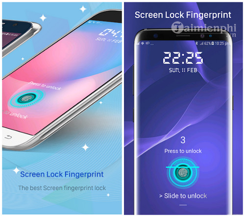 fingerprint lock screen prank