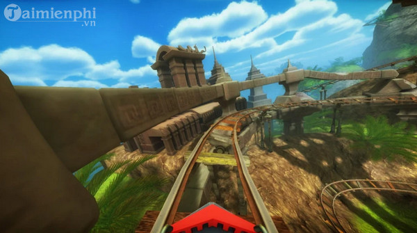 roller coaster vr attraction