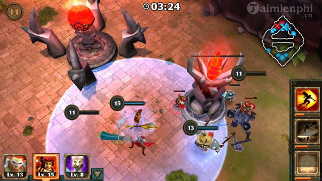 legendary heroes moba