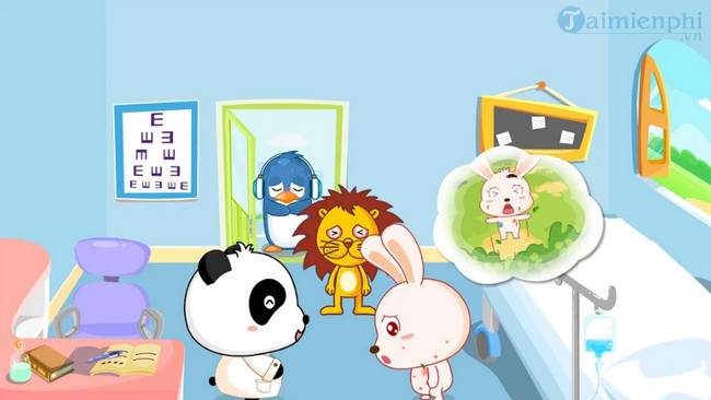 baby panda s hospital