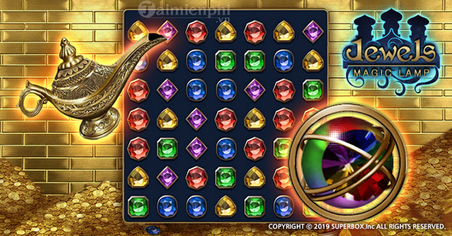 jewels magic lamp