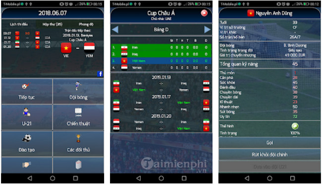 true football national manager