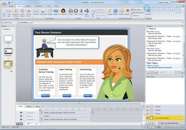 articulate storyline
