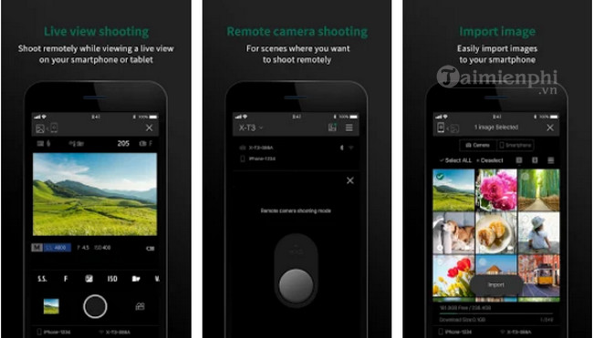 fujifilm camera remote