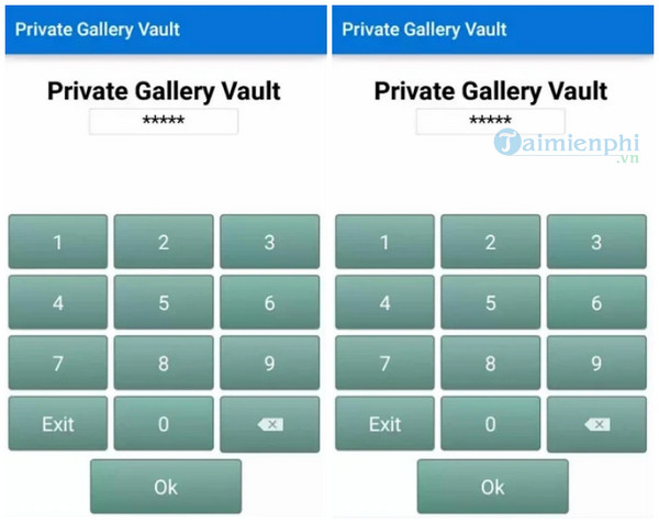 private gallery vault