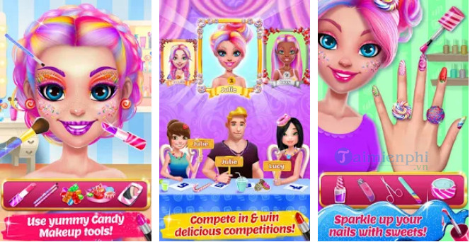 candy makeup beauty game