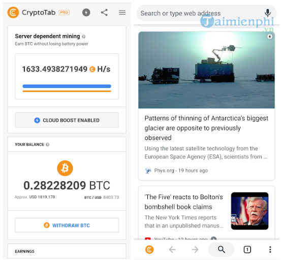 cryptotab browser pro
